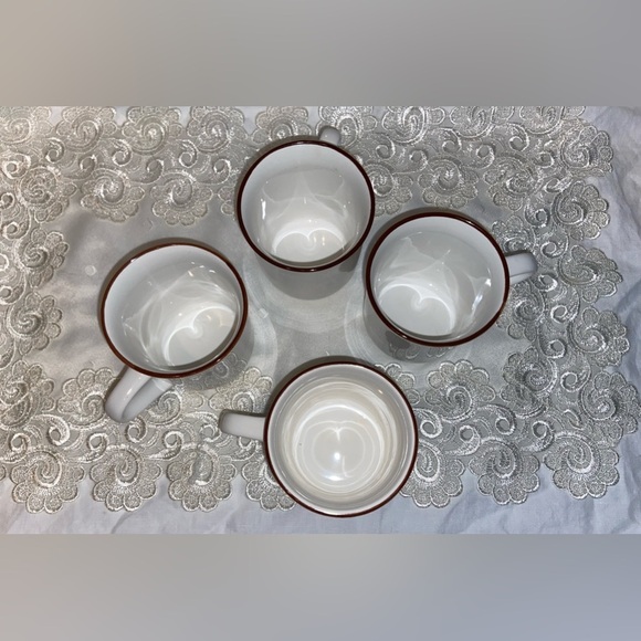 3/55$ Set of 4 Vintage Nitro Fresh Jones Concorde white Japanese coffee/tea cups - Picture 6 of 8